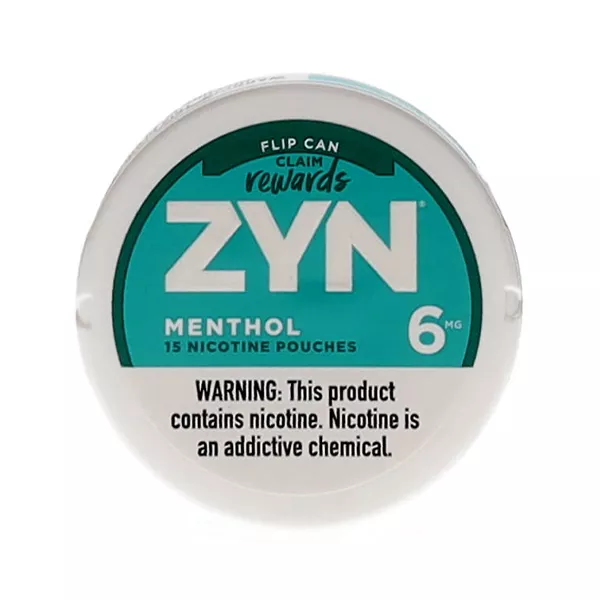 ZYN Menthol 15 Nicotine Pouches 3-6MG
