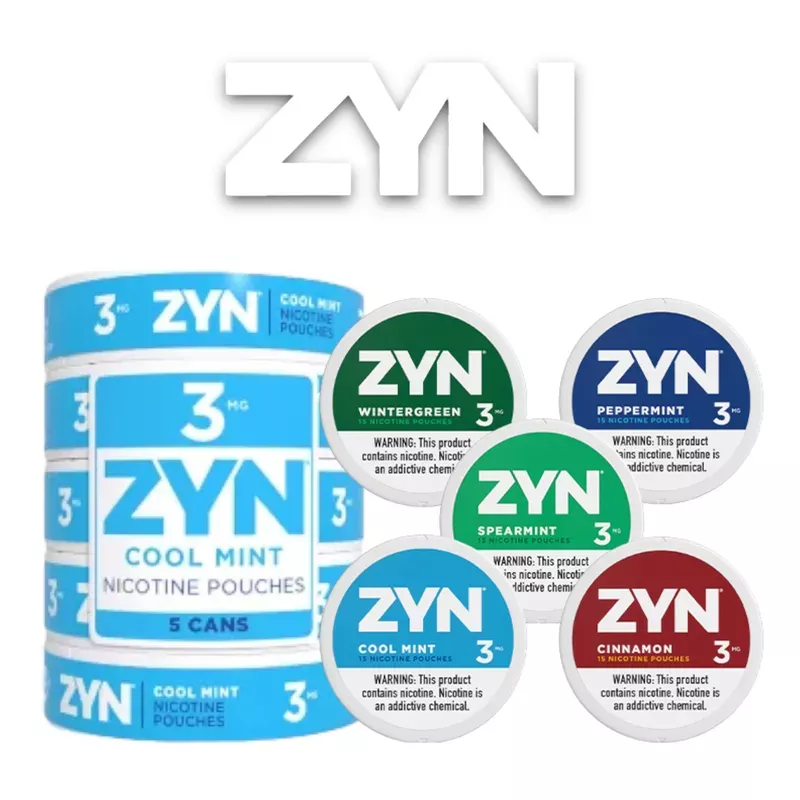 Zyn Nicotine Pouches 3mg Pouch -5ct