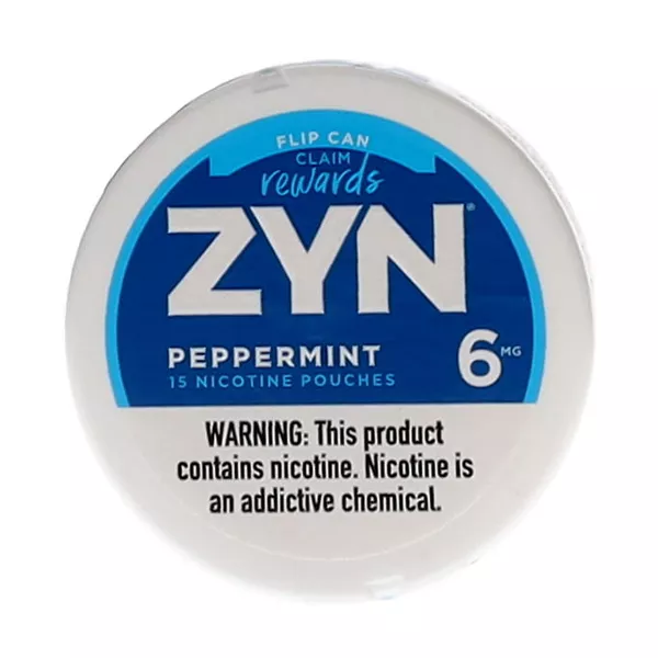 ZYN Peppermint 15 Nicotine Pouches 3-6MG